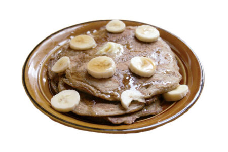Banana Oat Pancakes Recipe Image